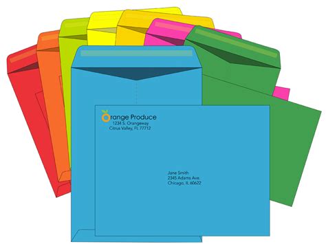 Colored 9x12 Envelopes | Custom Colored 9x12 Catalog Envelopes