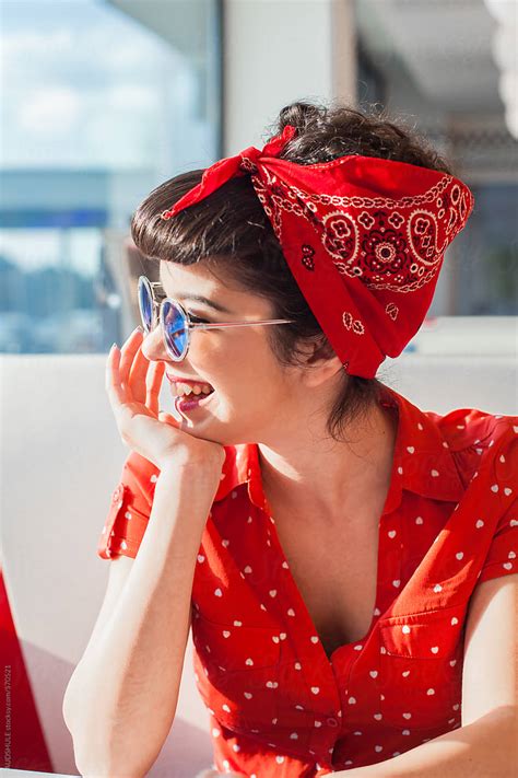 Rockabilly Girl Bandana