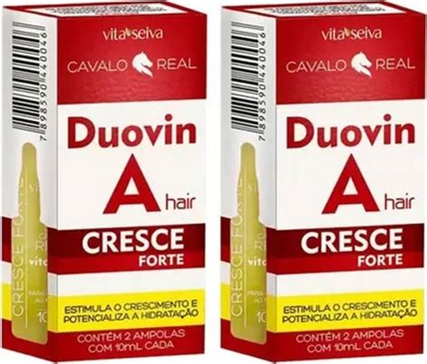 Kit Vita Seiva Duovin A Hair Cresce Forte Beleza Na Web