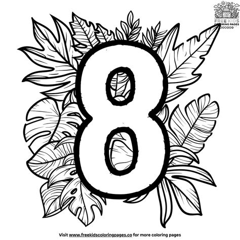 25+ Fun And Engaging Number Coloring Pages: Perfect For Kids