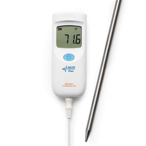 Brewing Thermometer W M Stainless Steel Probe