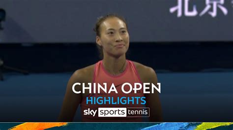 Qinwen Zheng vs Nadia Podoroska | China Open Highlights | Tennis News ...