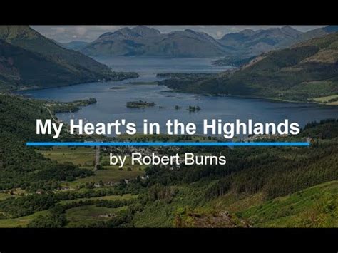 My Hearts In The Highlands Youtube