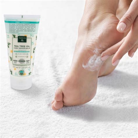 Tea Tree Oil Foot Repair Balm And Cream Earth Therapeutics