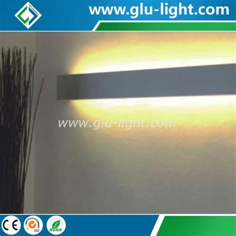 Edge Lit Aluminum Led Profile For Led Strip Up And Down Alu Led