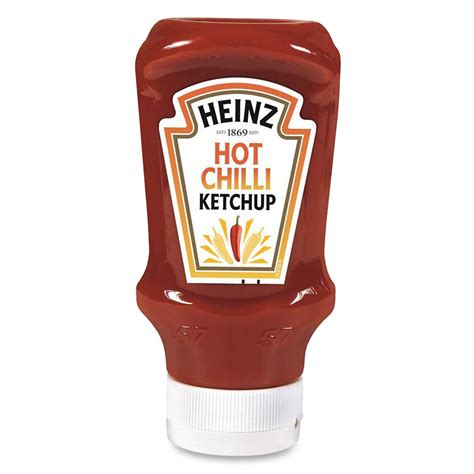 Heinz Hot Chilli Ketchup En Squeeze Top Down G Pas Cher Auchan Fr