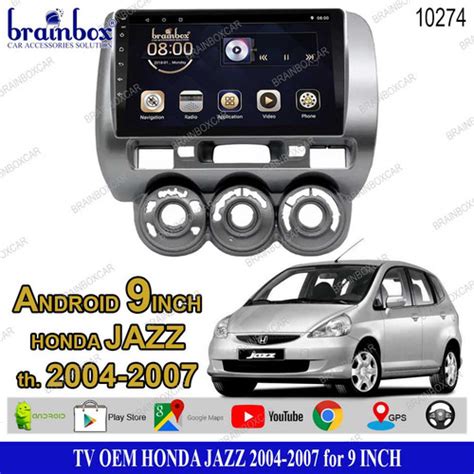 Promo Brainbox TV Mobil OEM Honda Jazz 2004 2007 Android Headunit Tape