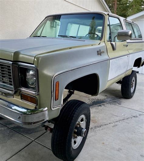 1974 Chevrolet Blazer K5 On 1 Ton Axles For Sale