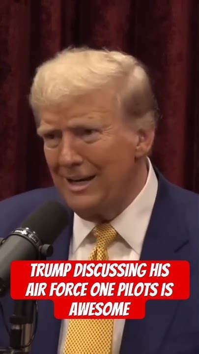 Trump Discussing His Air Force One Pilots Is Awesome Youtube