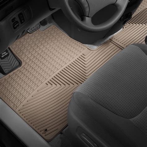 Weathertech W41TN All Weather 1st Row Tan Floor Mats