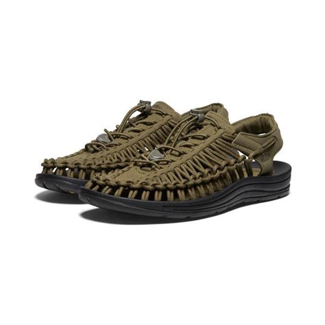 Keen Men S Uneek Dark Olive Black Beyond