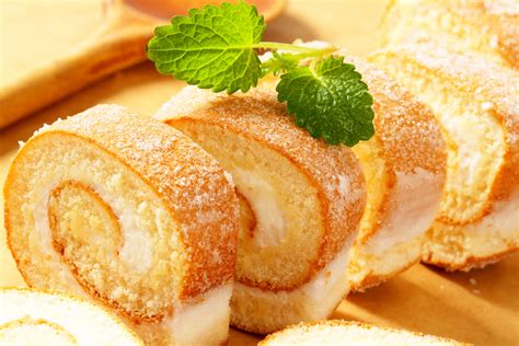 Receta De Brazo De Gitano De Crema Unareceta