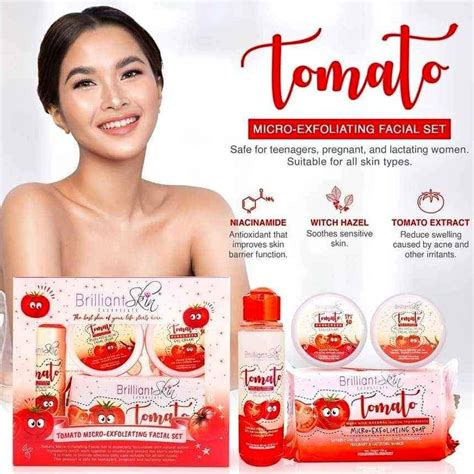 brilliant tomato set  sensitive skin shopee philippines