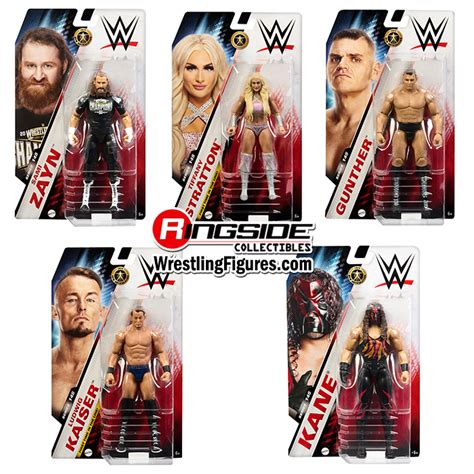 Wwe Series 145 Toy Wrestling Action Figures By Mattel This Set