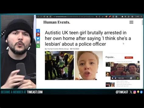 Uk Cops Arrest Teen Girl For Calling Cop Lesbian Cop Calls For Backup In Panic Over Homophobia
