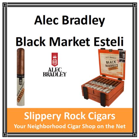 Alec Bradley Black Market Esteli Gordo Cigars Slippery Rock Cigars