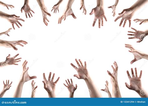 Hands Grabbing Something Stock Images Image 13341294