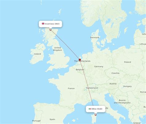 Flights From Olbia To Inverness Olb To Inv Flight Routes