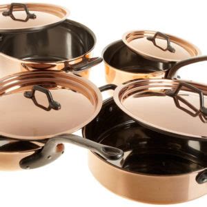 Copper Matfer Bourgeat Usa Kitchen Utensils Copper Cookware Set Drip