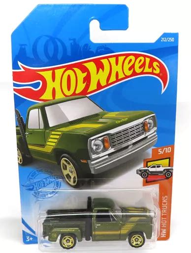 1 64 DODGE LI L RED EXPRESS TRUCK Green X Yellow Hot Wheels HW HOT TRUCKS GTC95 Toy