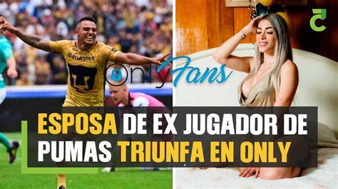 Esposa De Ex Jugador De Pumas Triunfa En Only Fans