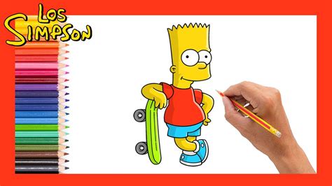 Como Dibujar A Bart Simpson Paso A Paso Facil Dibujos Para NiÑos