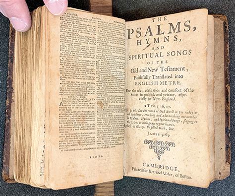 affordable bay psalm book fetches  maine antique digest