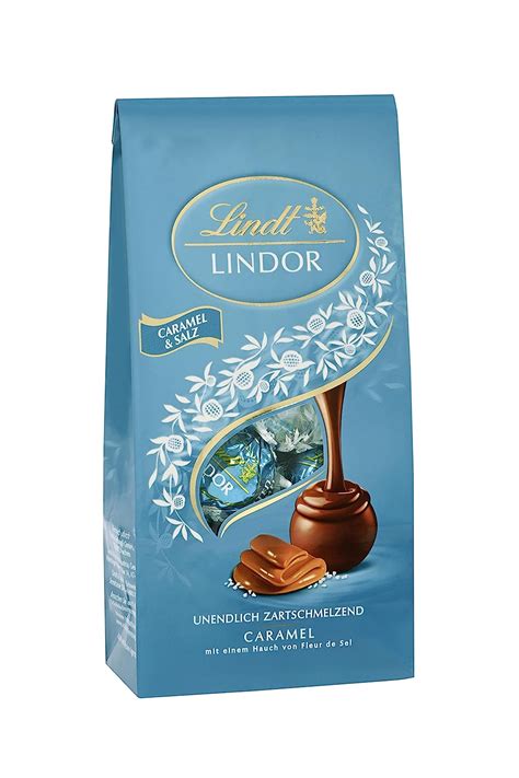 Lindt Schokolade Lindor Kugeln Caramel Salz G Beutel Ca