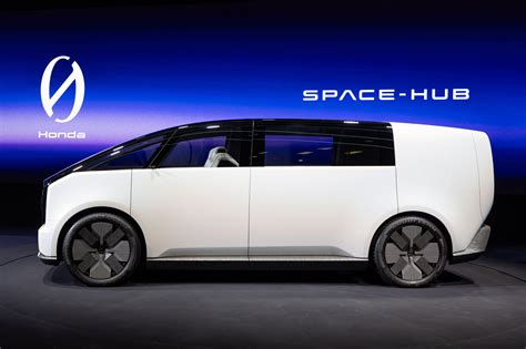 Honda Space Hub Concept Electric Vehicle On Display At 2024 Ces