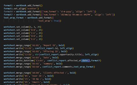 Datetime Python Xlsxwriter Static Date Into Dd Mm Yyyy Hh Mm Ss Am Pm