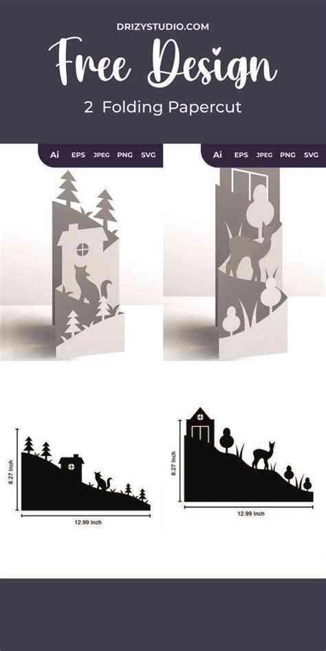 folding papercut drizy studio paper folding cards ideas cricut