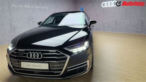 Audi A8 L Security Armoured Limousine First Look India Today