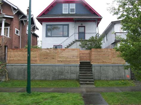 Cedar Semi Privacy Fences Greater Vancouver Langley Surrey