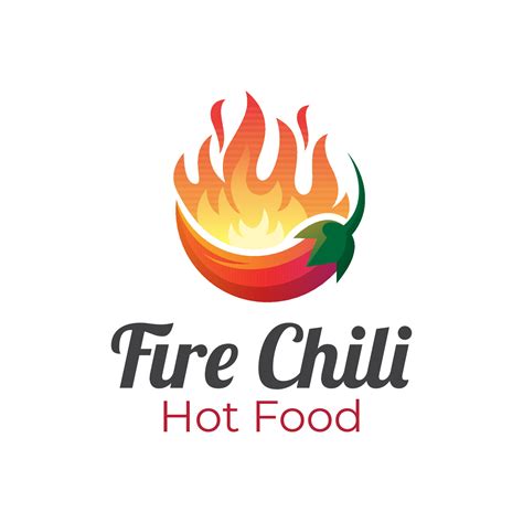 Hot Chili Fire For Hot Food Logo Design Vector Icon Symbol Vector Art At Vecteezy