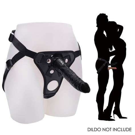 Adjustable Strap On Dildo Harness Ferch Double Hole Pegging Harness Leather Soft Ring Belt