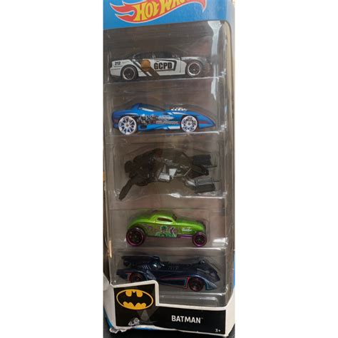 HOT WHEELS BATMAN PACK 5 2020 EMBALAGEM ABERTA OBSERVAÇÃO NA