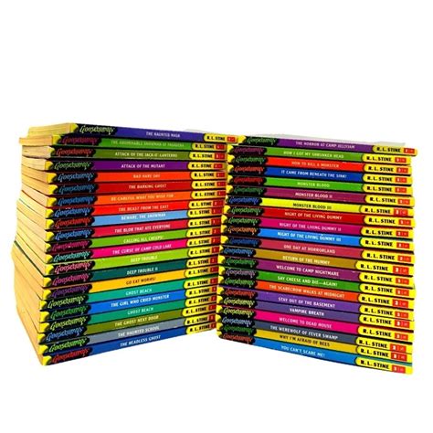 GOOSEBUMPS Scholastic Paperbacks, You Choose the Scare! R.L Stine's ...