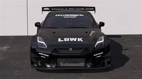 Nissan Gt R Liberty Walk Lb Performance Advan Livery Gta Mods