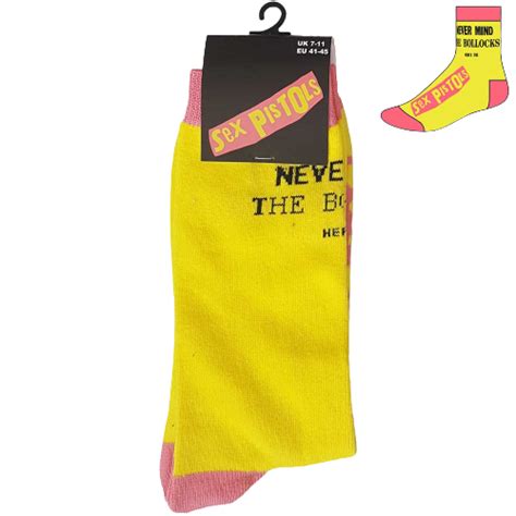 THE SEX PISTOLS UNISEX ANKLE SOCKS NEVER MIND THE BOLLOCKS Metalshop