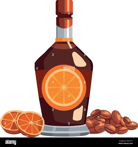 Organic orange juice in glass bottle design Stock Vector Image & Art - Alamy