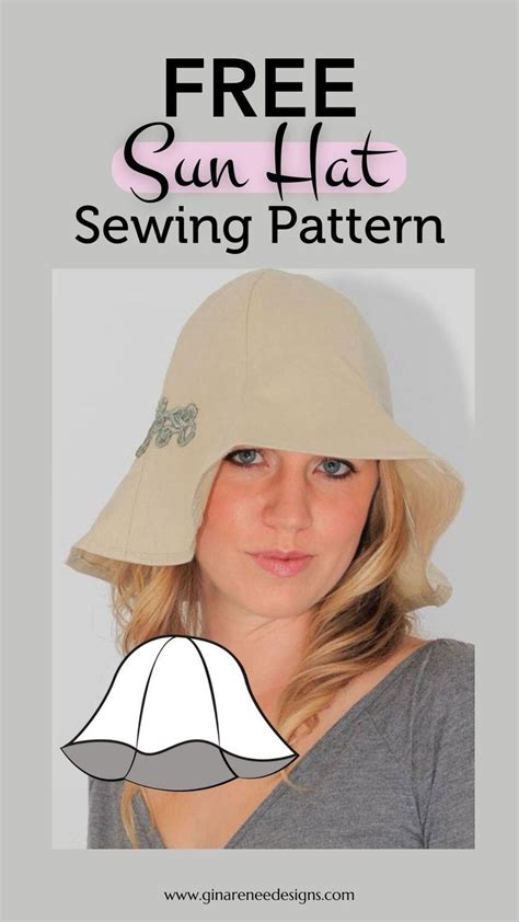 Free Sewing Pattern Sun Hat En 2024