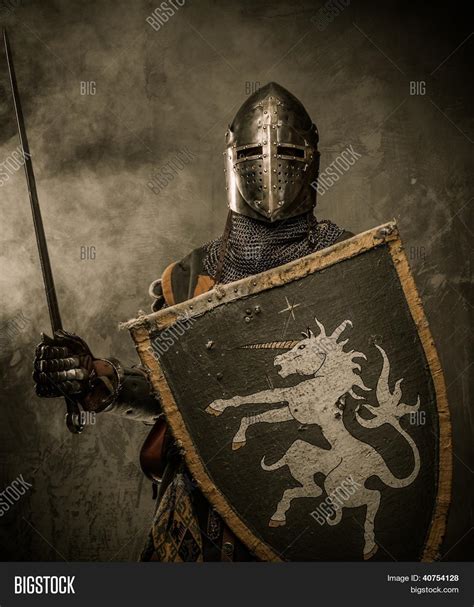 Knight And Sword - Medieval Knight Sword And Shield