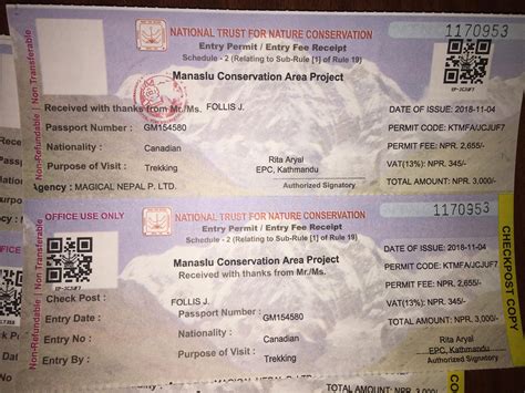 What Are The Permits Required For The Manaslu Circuit Trek In Nepal