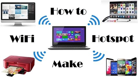 How To Turn Your Windows Laptop Into A Wifi Hotspot Youtube