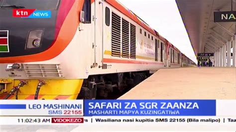 Treni Ya Sgr Yarejelea Safari Zake Huku Safari Kati Ya Nairobi Na