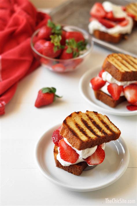 Grilled Pound Cake Strawberry Shortcake Grilled Cheese Brie Grilled Tofu Grilled Fruit