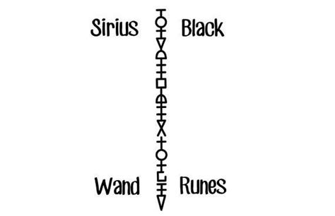 Wand tattoo, Sirius black, Harry potter tattoos