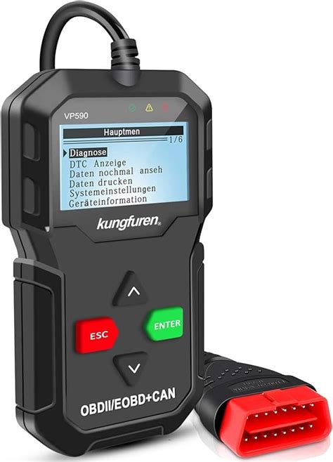 Kungfuren Obd Dispositivo Diagnostico Classico Migliorato