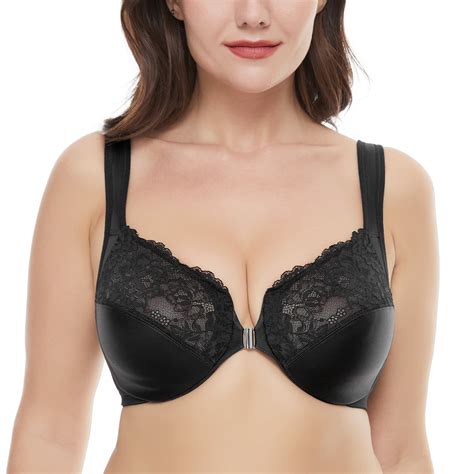 Wingloves Womens Full Coverage Bra Lace Underwire Minimizer Bra