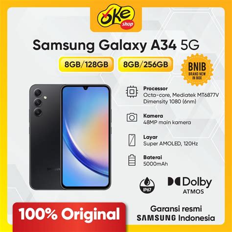 Jual Samsung Galaxy A G Smartphone Gb Garansi Resmi Sein